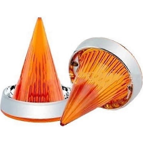 Cache-clignotant plat de 3-1/4 pouces pour Touring Road Glide Road, type B, type grenade fumigène (1/5)