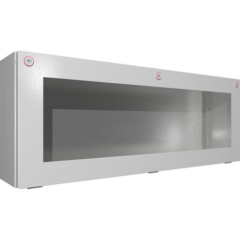 Rittal KX 1613.000 Installations-Gehäuse, Wand-Gehäuse 800 x 300 x 155 Stahlblech Lichtgrau (RAL 703