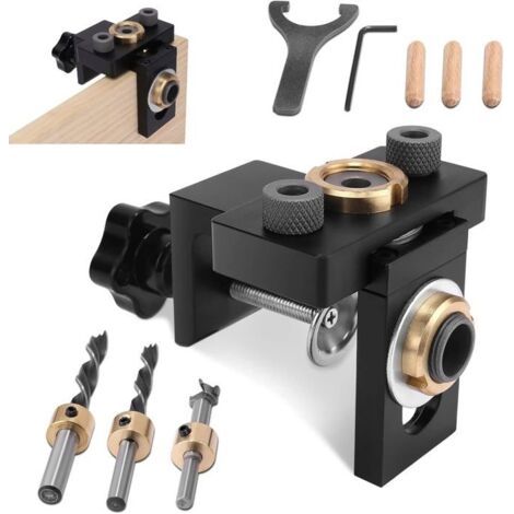 Adaptateur de Mandrin, 5Pcs Tête de Mandrin, Mandrin de Pince de Routeur, Collet Mandrin Affleureuse, Mandrin de Fraise à Bois, Pince de Serrage Defonceuse, Adaptateurs de Pince pour Machine à Graver (1/4)