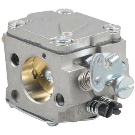 Soavoa Carburateur Réglable en Métal pour Tronçonneuse, Démarrage à Froid Instantané, Haute Performance et Installation Facile (1/4)