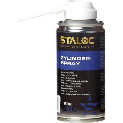 STALOC Zylinder-Spray  Pflege-Spray  für mechanische Schließzylinder  150 ml (1/5)