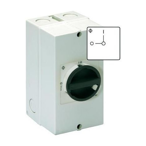 Kraus-naimer KG10 T103/40 KS51V interruptor negro 20A