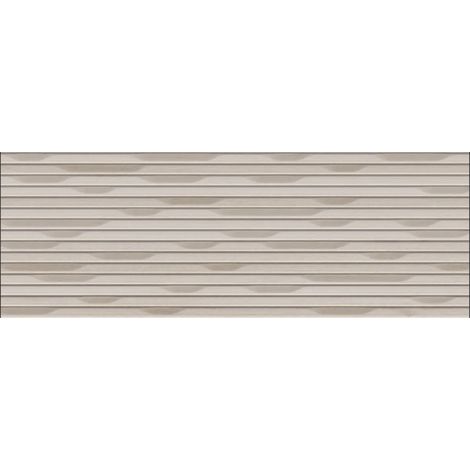Aelle - Carrelage mur faience effet bois à relief 40x120 cm WEWOOD CONCEPT BIANCO - Vendu par boîte de 1.44 m² (1/2)