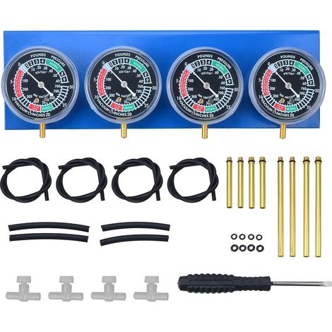 Motorrad-Vergaser-Vergaser-Synchronisator, Vakuum-Balancer-Messgerät, Werkzeuge, 2/4-Zylinder-Synchronisationsmessgeräte, Werkzeug-Set