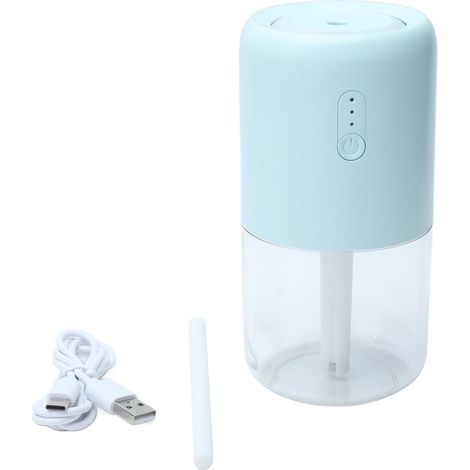 Humidificateur Ultrasonique 280ml Portable avec Brumisateur Silencieux et Lumière d'Ambiance pour Voiture Bureau Maison (1/5)
