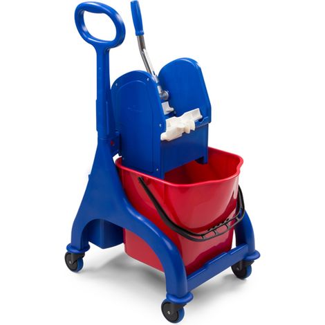 Chariot de nettoyage 25 L avec essoreuse - Denox (1/2)