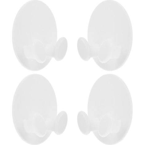 de 4 supports de prises ovales autocollants en matière (1/5)