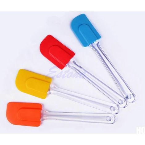 Mini-Silikonspatel, spülmaschinenfest, nahtlos, Koch- und Backutensilien