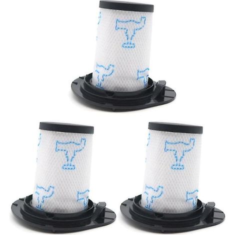 Lot de 3 filtres Hepa pour aspirateur robot Rowenta Zr009002 Rh9252 Rh9276 Rh9286 Rh92 (1/3)
