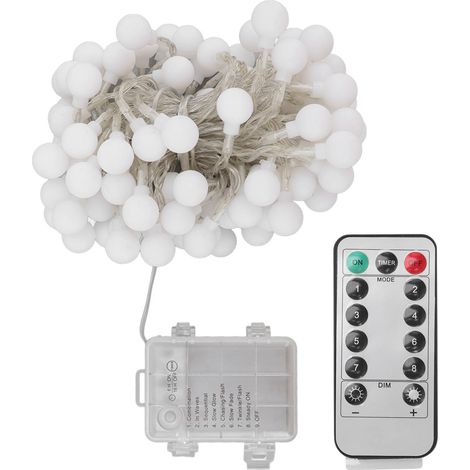 Globes lumineuses étanches blanc chaud pour patio jardin fête mariage, ampoules suspendues extérieur.