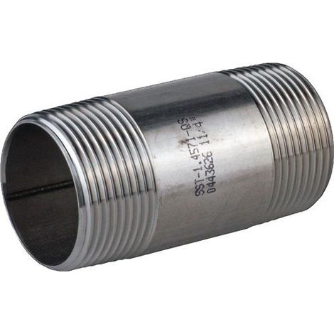 Rohrdoppelnippel EN 10226-1 NPS 2 Zoll 100mm SPRINGER (1/4)