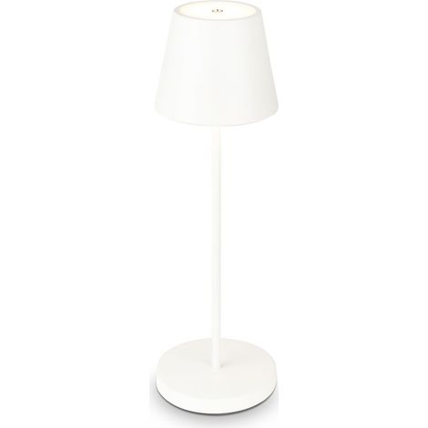 B.K.Licht - lampada da tavolo dimmerabile senza fili, lampada da comodino a LED con touch come decorazione di balcone, esterno, camera da letto, soggiorno, campeggio, giardino, USB-C, Per interni ed e (1/5)