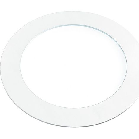 "Faretto ad incasso LED SLIM ultrasottile in alluminio bianco 24W 3000K (luce calda) 24 cm." (1/2)