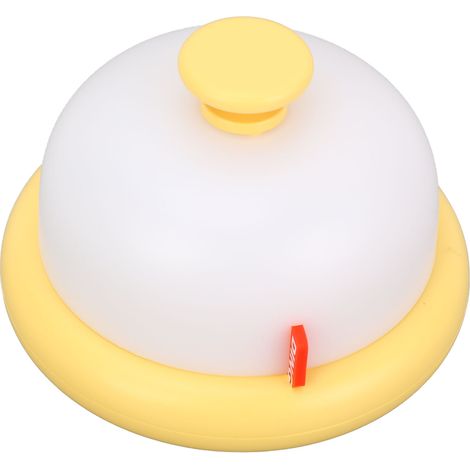 Veilleuse de chevet à lumière douce et chaude, lampe mignonne en forme de cloche, veilleuse jaune (1/5)
