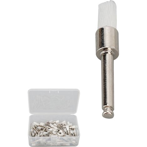 100 pièces Brossettes Interdentaires en Silicone Souple pour Hygiène Bucco-dentaire Transparentes (1/5)