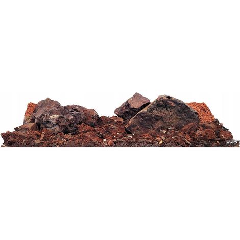 Lamela WIO Crikey River Kit decorazione acquario rosso