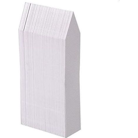 étiquette en plastique pour plantes 100 pièces, étiquette de jardin en plastique blanc 10x2cm (1/4)