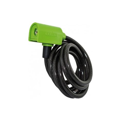 CAVO BLINDATO A SPIRALE VERDE - 185 CM