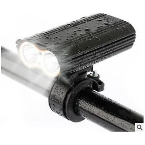 Lumens Bicycle Lights Set Front and Rear, Headlight and Taillight, USB Rechargeable Bike Lamp, Waterproof, LED Safety Flashlight Cycling Accessories