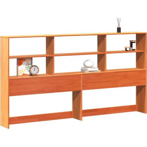 Maison Exclusive - Cabecero de cama almacenaje madera maciza pino