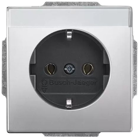 Busch-Jaeger Steckdose 20 EUN-866 Edelstahl