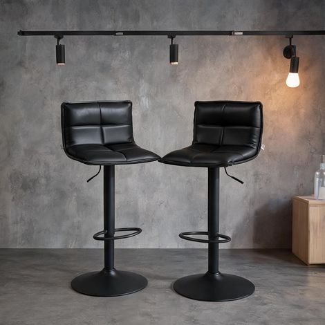 Tabouret de bar réglable de 64 à 109 cm 45 x 44 x 106 cm (1/5)