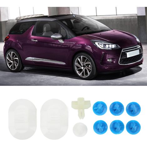 1610186180 Kit de fixations de bas de caisse pour Citroën DS3 2009-2015 (10 fixations) (1/5)