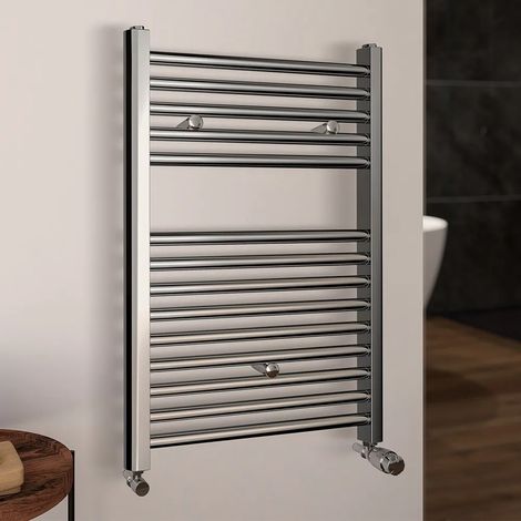 Termoarredo cromo L 60x69 cm Interasse 55 cm Sanremo (1/4)