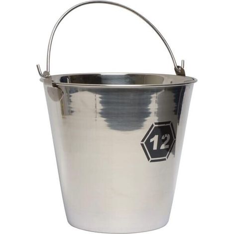 Secchio inossidabile 12 l UNIVERSALE 1626163012