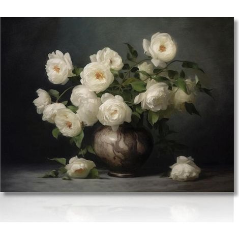 Moderne Blume Wandbilder Leinwand 30x40 cm ohne Rahmen (1/5)