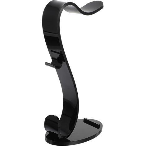 De Casque en Acrylique s pour couteurs Porte Casque Noir (1/5)
