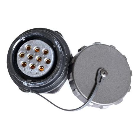 Connecteur circulaire RS PRO, Standard 10 contacts, Montage panneau, raccordement A visser ( Prix pour 1 )