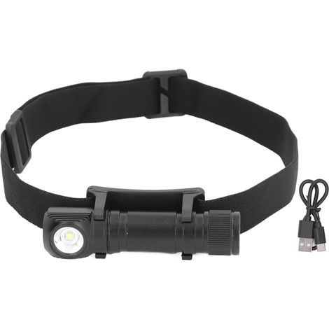2-in-1 rechargeable headlamp, 2000 lm, 6 modes, IP65 waterproof, magnetic and detachable, ideal for running, camping, hiking and cycling. (1/5)
