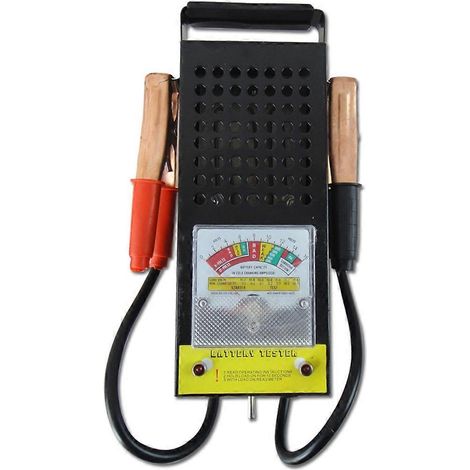 Tragbarer Batterietester für Metallbearbeitungswerkzeuge, kompatibel mit Autobatterien (6V, 12V, 100A) und LKW-Batterien (75Ah, 100Ah, 120Ah, 150Ah, 200Ah). (1/5)