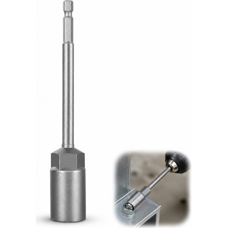 Douille rallongée 17 mm de long 150 mm pour visseuse sans fil (1/5)
