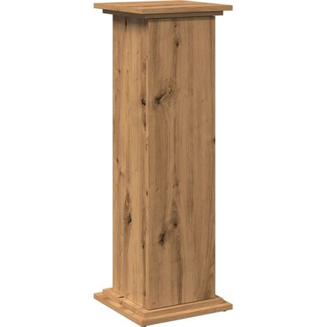 Maison Exclusive - Postament mit Stauraum Artisan-Eiche 31x30x90