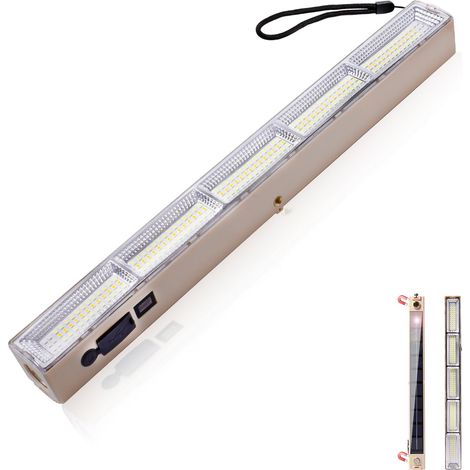 Lampe de camping magnétique Lumière de tente extérieure USB Rechargeable Accessoires de camping Portable Baladeuse LED pour Garage Camping, Pêche (1/5)