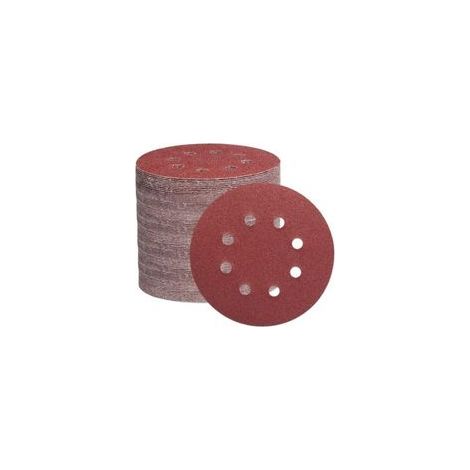 105 Stück 125 mm Schleifscheiben, 8-Loch Schleifpapier-Schleifscheiben, ideal zum Schleifen/Polieren mit Exzenterschleifern (Körnung 40/60/80/150/240/320/600) (1/4)