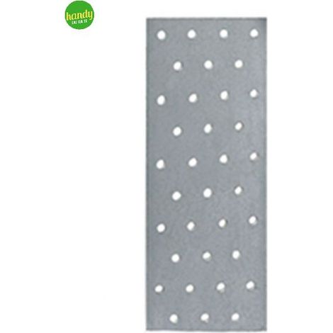 Giunto a piastra forato 60 x 200 mm.