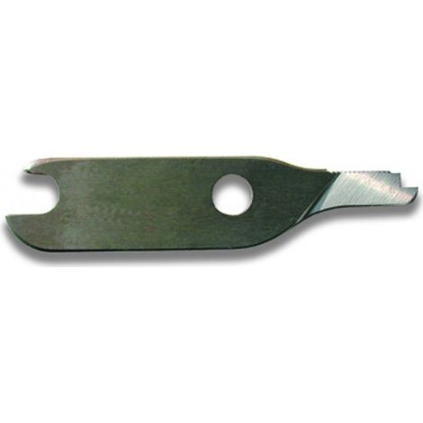 Edma – Couteau central pour cisailles grignoteuses – Coupe précise de tôle plane – Brise-copeaux intégré – Pour coupes circulaires (1/5)