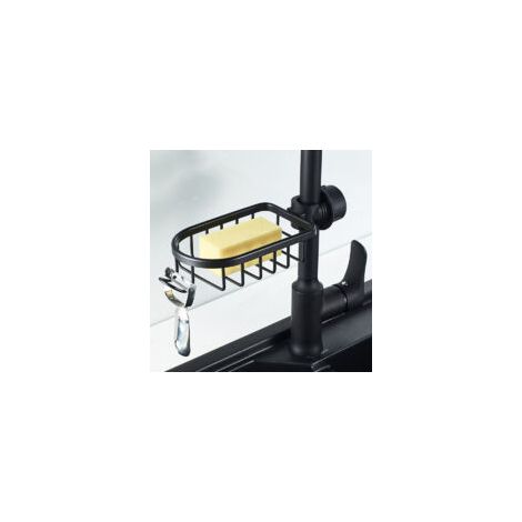 Seifenablage für Duschstangen, Duschseifenhalter, Duschregal ohne Bohren mit Haken, Duschkorb, Seifenhalter, Duschschwamm-Organizer, Organizer für 20–27 mm Stangen – Crezuo