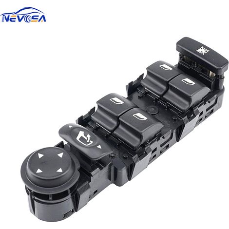 6554.HQ is suitable for Peugeot Citroën C5 power window switches and electric window adjustment switches. (1/4)