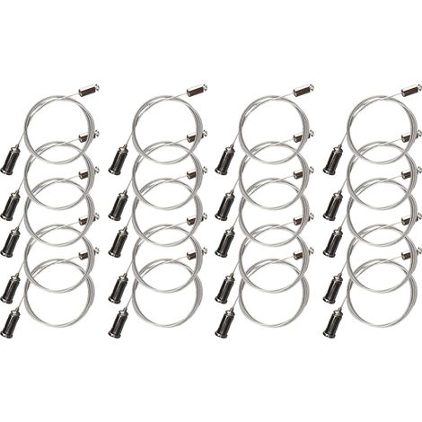 Câbles de Suspension pour Luminaires Hexagonaux d'Atelier - (1/5)