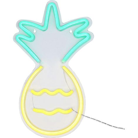 Lampe de table décorative en forme d'ananas, enseigne lumineuse LED néon, motif néon créatif (1/5)
