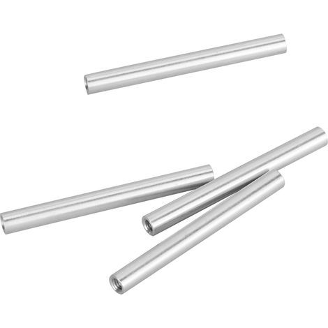 Support d'extension de Tube rond en aluminium, 4 pièces, filetage femelle, accessoires de Robot M4x0,7mm (1/5)