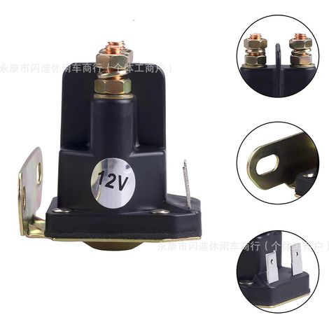 Électrovanne de démarrage 12 V pour tondeuse à gazon Stiga avec assistance au stationnement, référence 1134-2962-01 725-04439A (1/4)