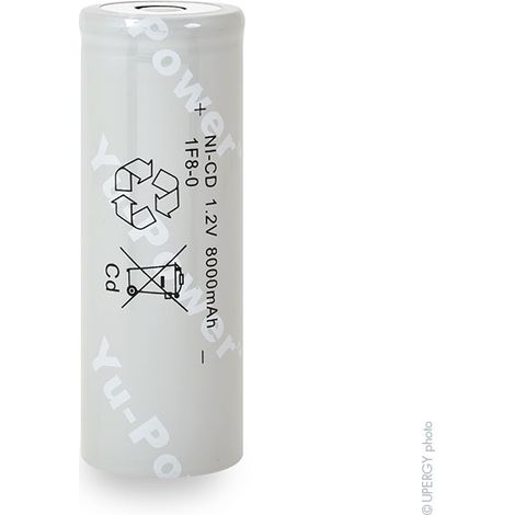 Yuasa - Accu NiCd F 1F8-0 1.2V 8000mAh FT (1/2)