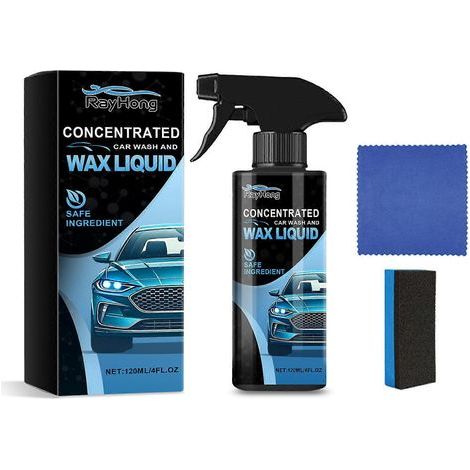Spray de revêtement à action rapide pour voiture. kit de spray de revêtement efficace pour le nettoyage extérieur de votre voiture (1/5)