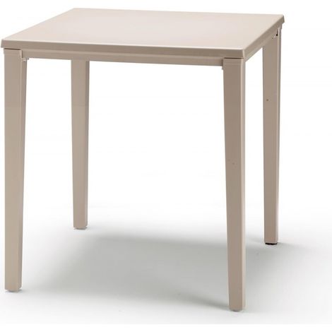 Tavolo Timo 70x70 cm tortora (1/4)