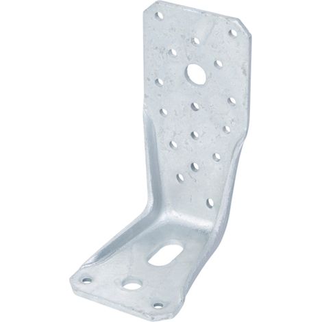 KR-Winkelverbinder, m. Langl. 135x85x65 mm, fvz. (1/4)